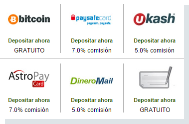 Opcion Deposito Dineromail