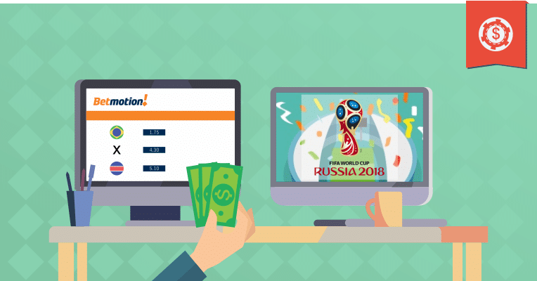 Como apostar en el Mundial por la Betmotion