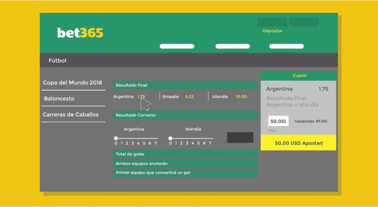 Primer Apuesta Bet365