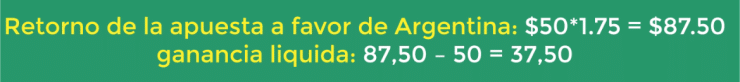 Retorno Apuestas Argentina