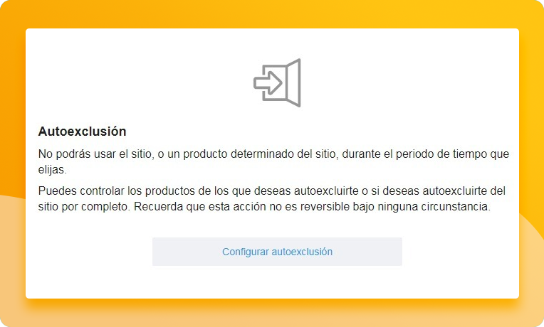 Auto Exclusion Betfair