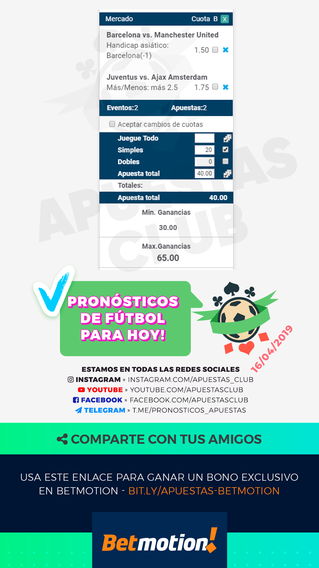 Pronosticos De Futbol Para Hoy 16 Abril
