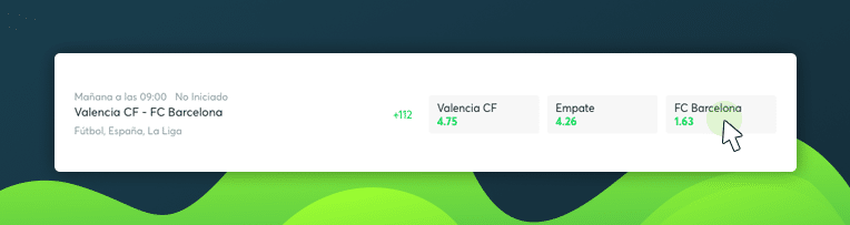 Selecciona Su Apuesta