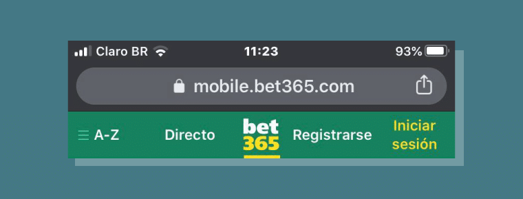 Cómo abrir una cuenta por el Mobile Bet365?