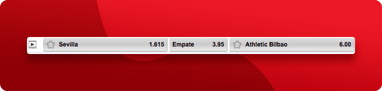 realiza una apuesta en el juego con play