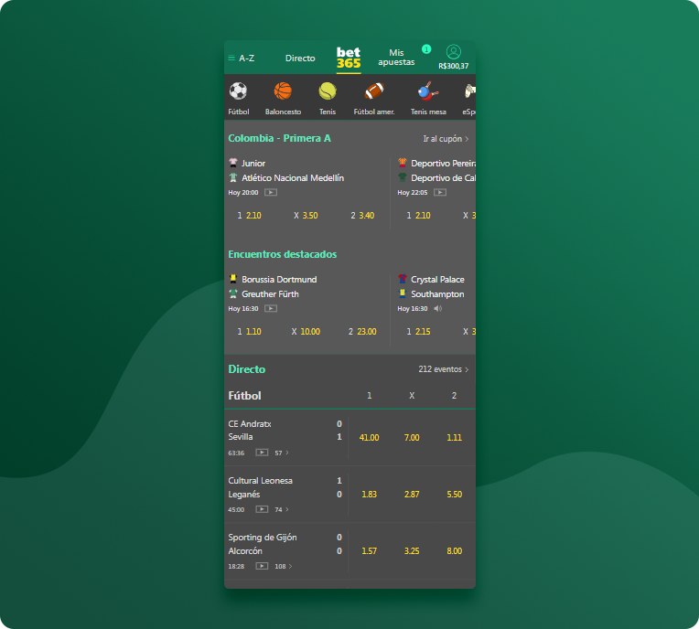 Tu Primer Apuesta En App De Bet365 01