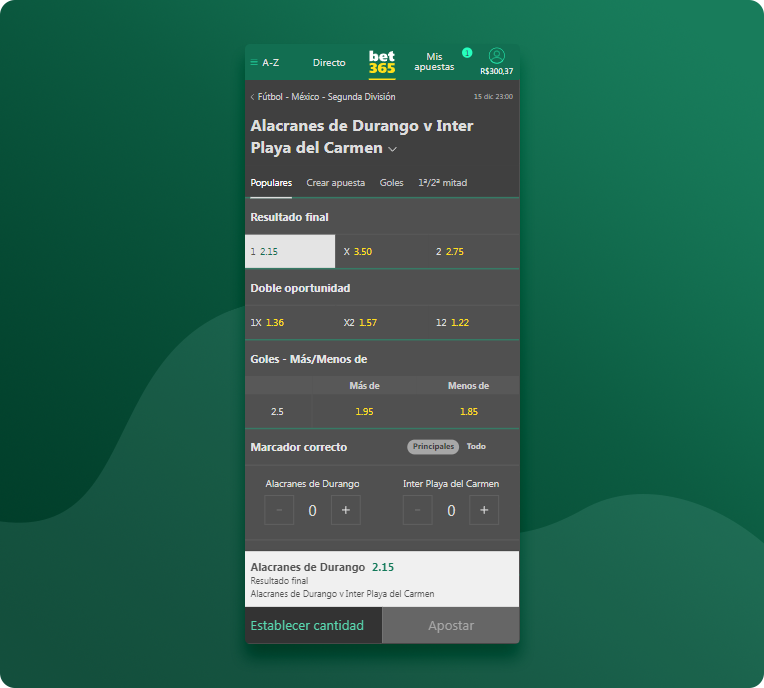 Tu Primer Apuesta En App De Bet365 03