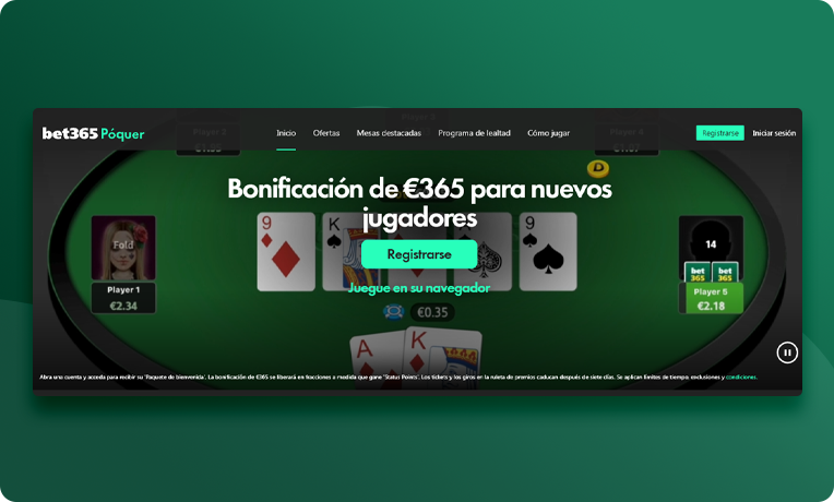 Cómo jugar al Póquer online • Empezando a jugar