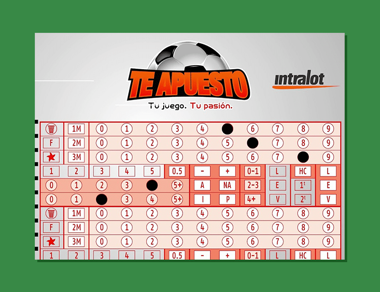 Cartilla Para Marcar Las Apuestas