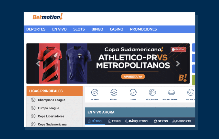 Cómo encontrar juegos en Betmotion