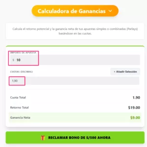 Imagen que ilustra la calculadora de apuestas enlazada previamente.